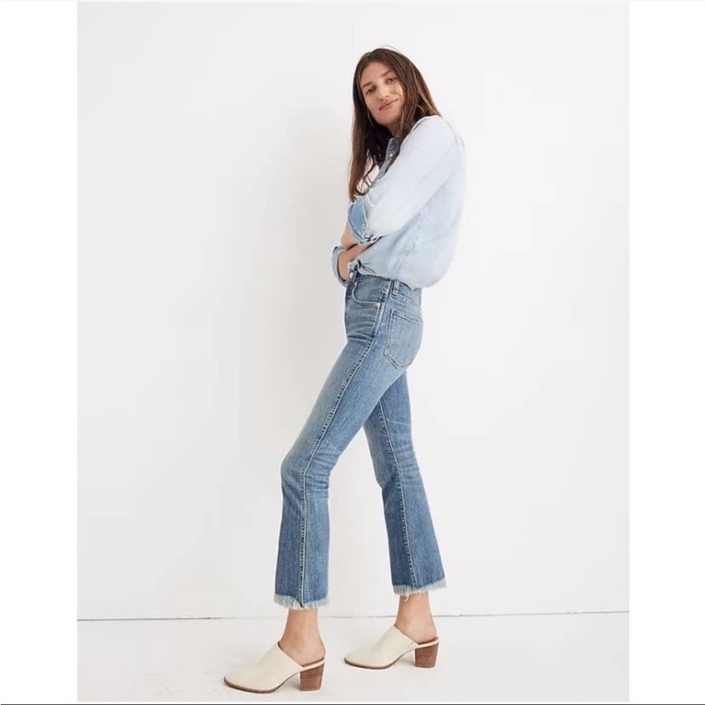 Madewell cali boot cut denim